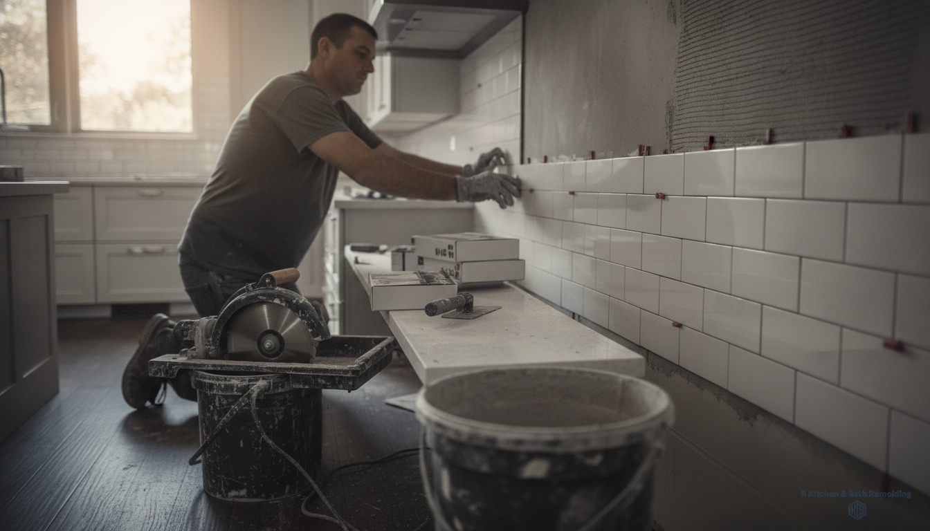 Kitchen Backsplash Installation