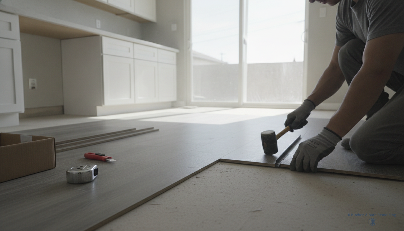 Kitchen Flooring Installation