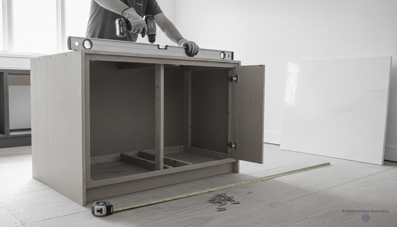 Kitchen Island Installation